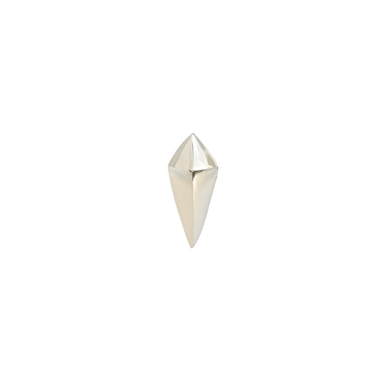 Spike Earring / White Gold by Goldpoint