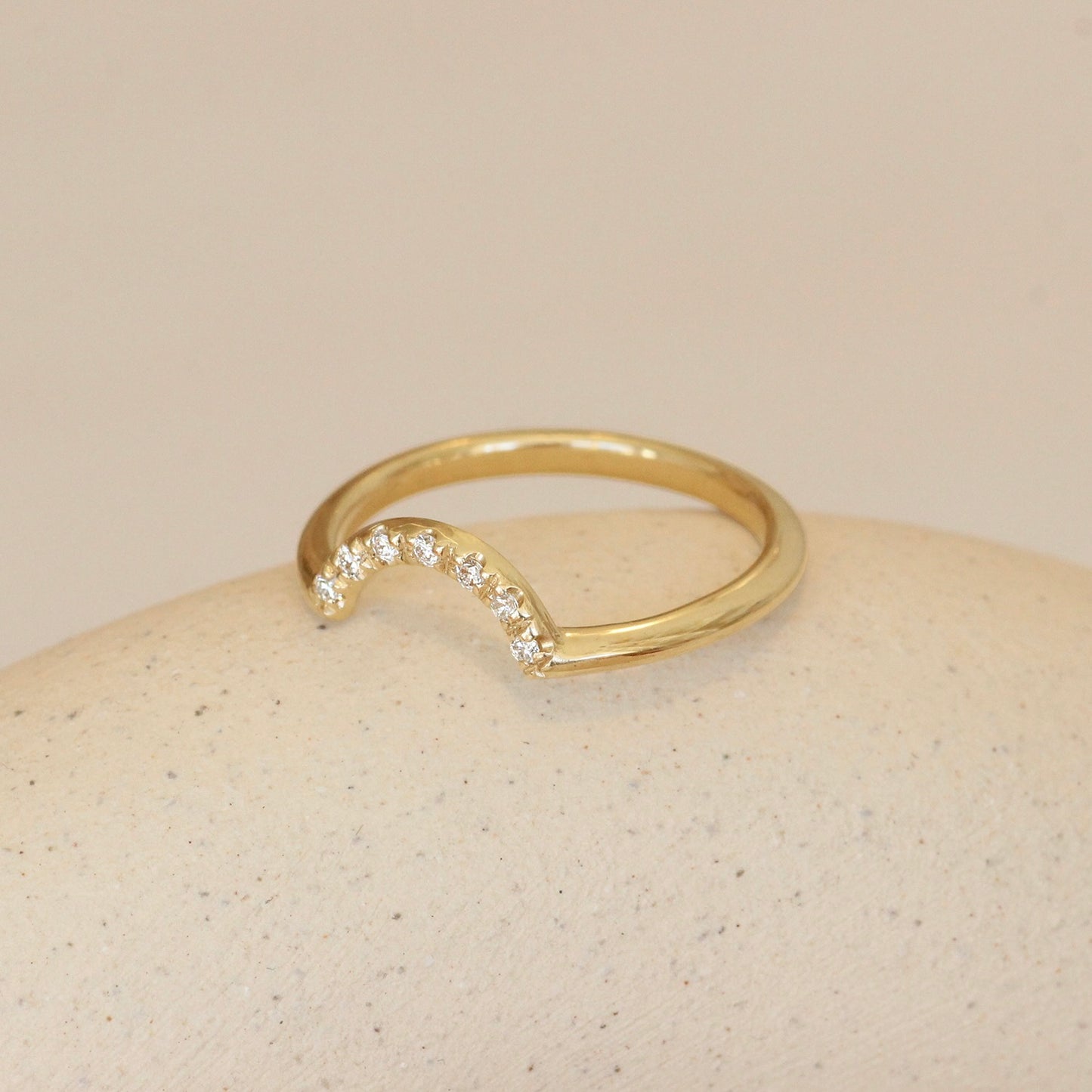 U Band / Dome + Lab Diamonds by Goldpoint