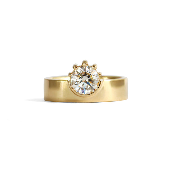 Horizon Miro Ring / Lab Round Diamond