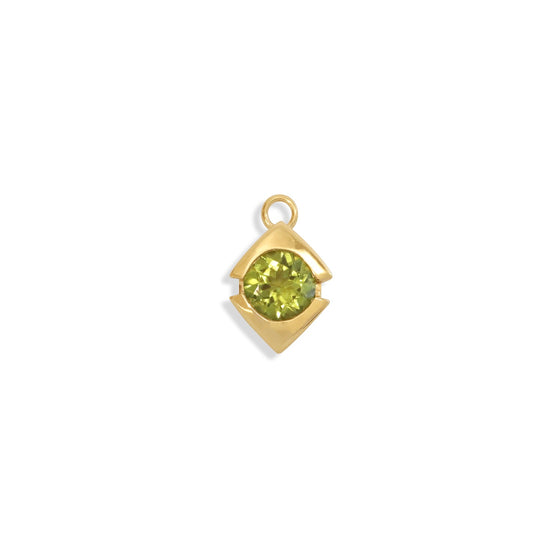 Horus Charm Large / Peridot