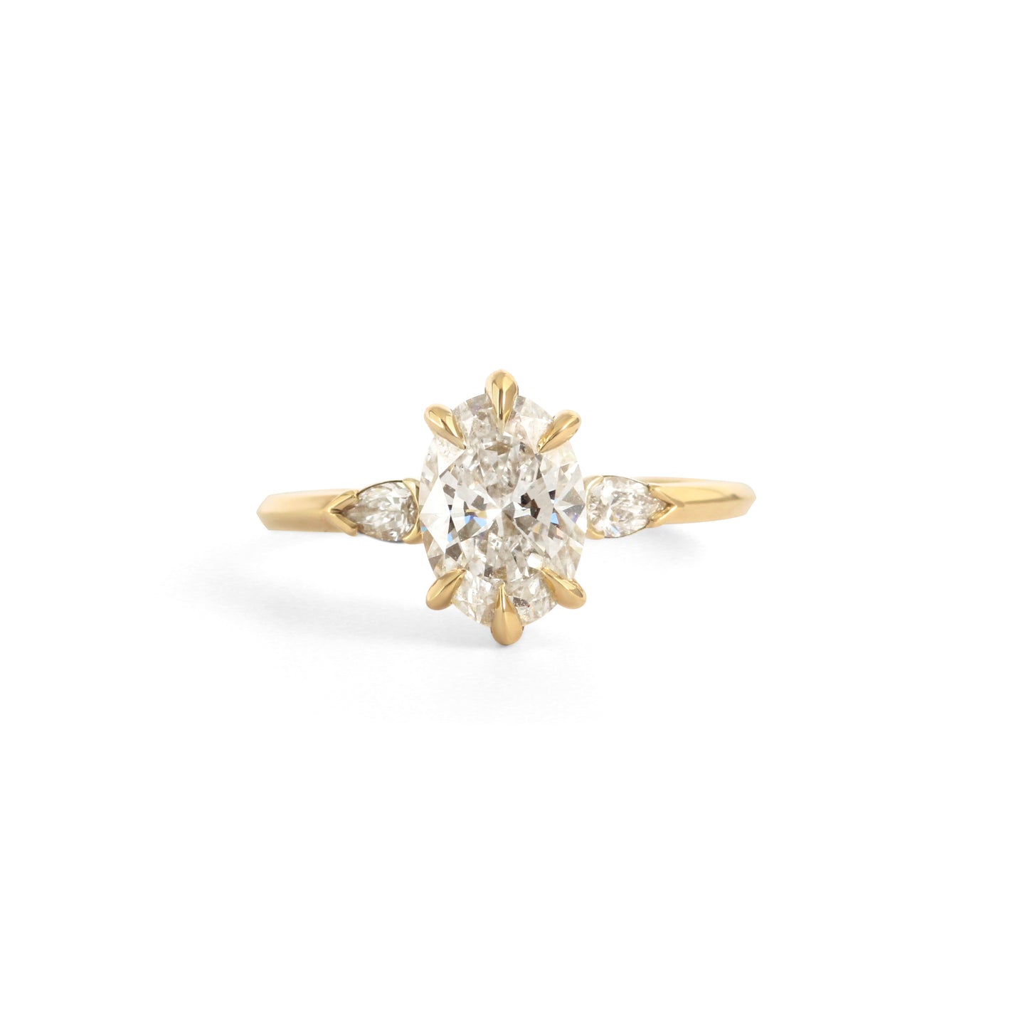 Bosc Ring / Lab Oval & Pear Diamonds