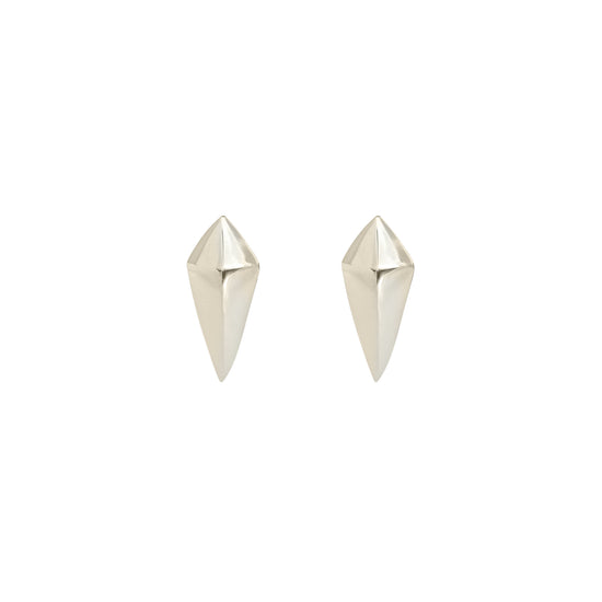 Spike Earring / White Gold by Goldpoint
